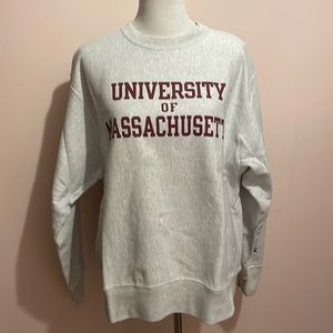 Champion gray sweatshirt Large